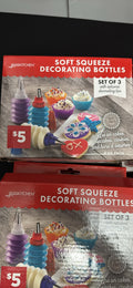 Soft Squeeze Decorative Bottles