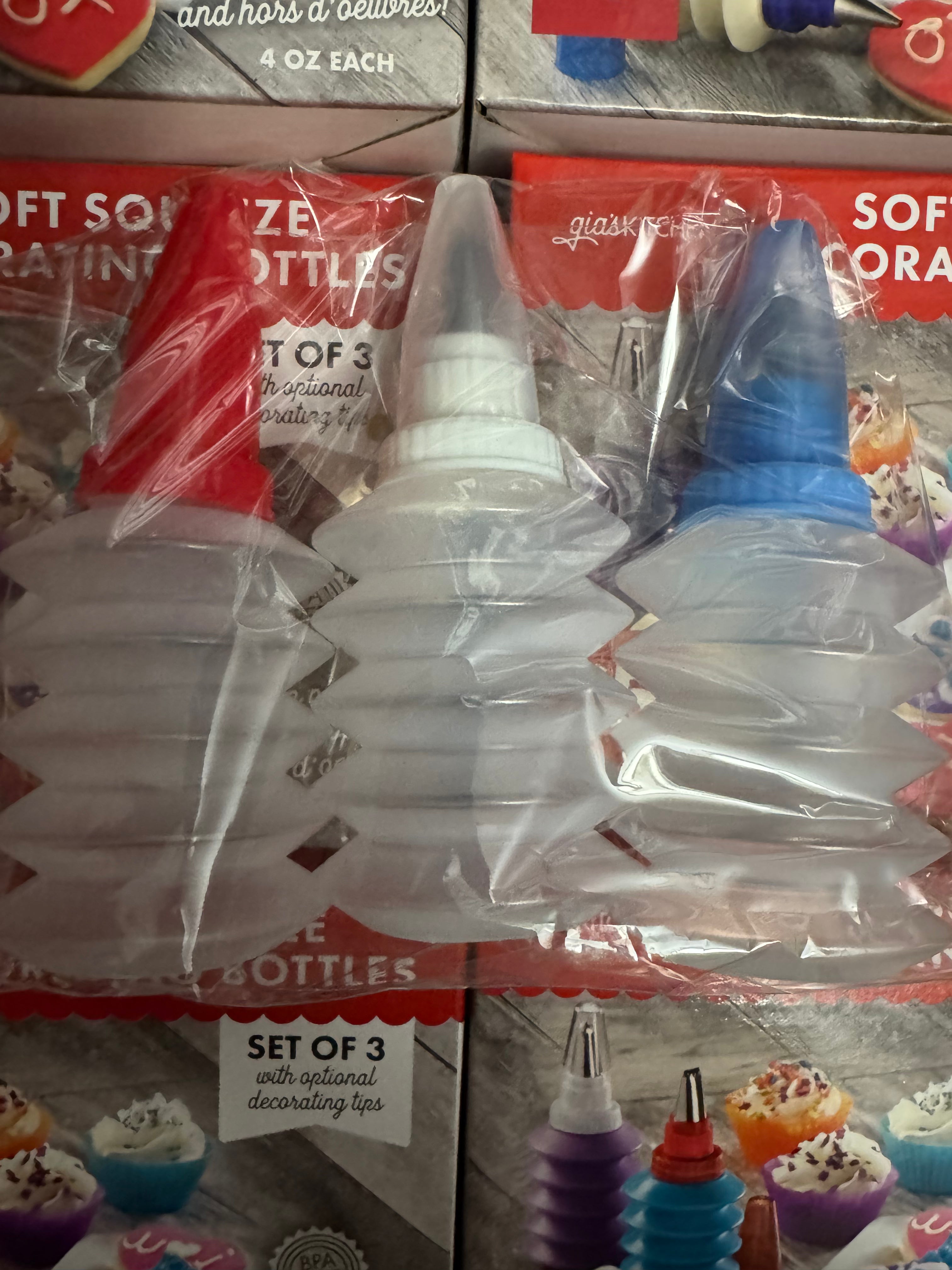 Soft Squeeze Decorative Bottles